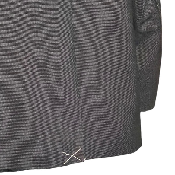 Kenneth Cole Sports Coat 2 Button Charcoal Size 46L - Picture 5 of 9